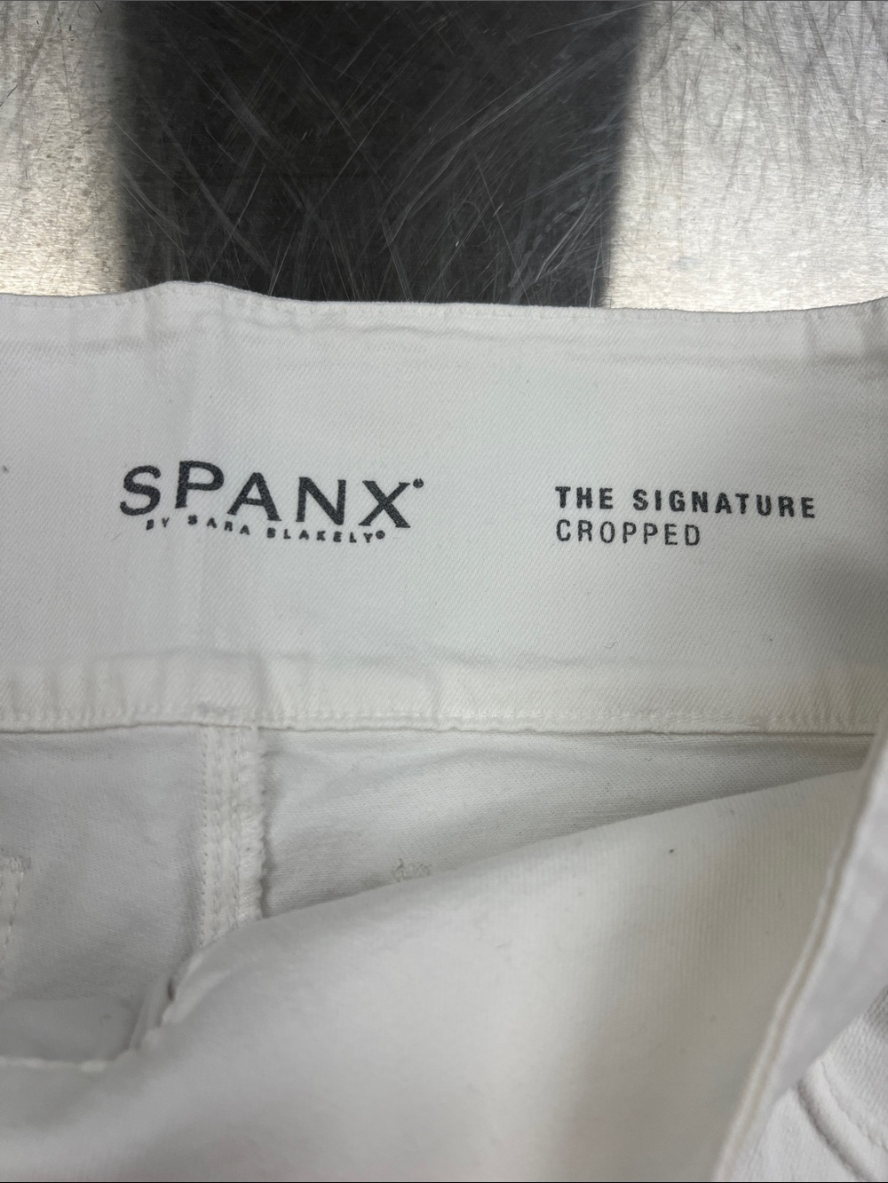 SPANX Women's White Straight Jeans Size 31 - Picture 2 of 14